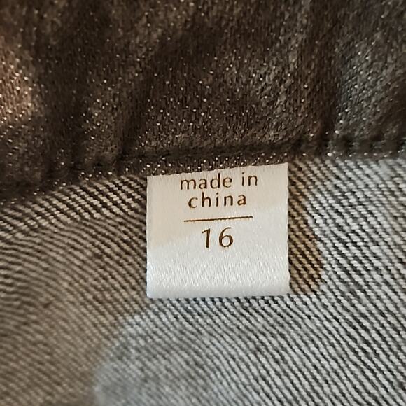 Coldwater Creek Jeans Womens Green Denim Plus Size 16 High Rise Ankle Casual - Picture 12 of 12